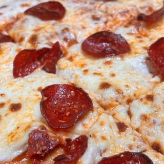 Pepperoni, Sicilian Style Pizza