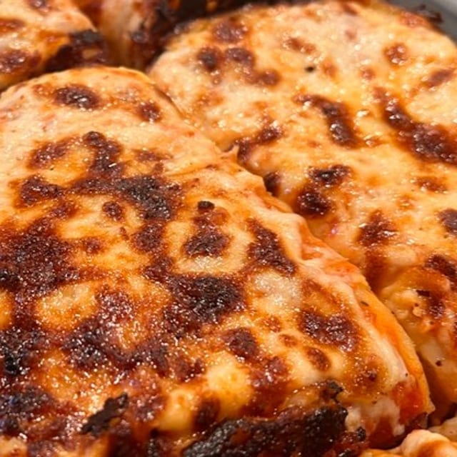 Cheese, Sicilian Style Pizza.