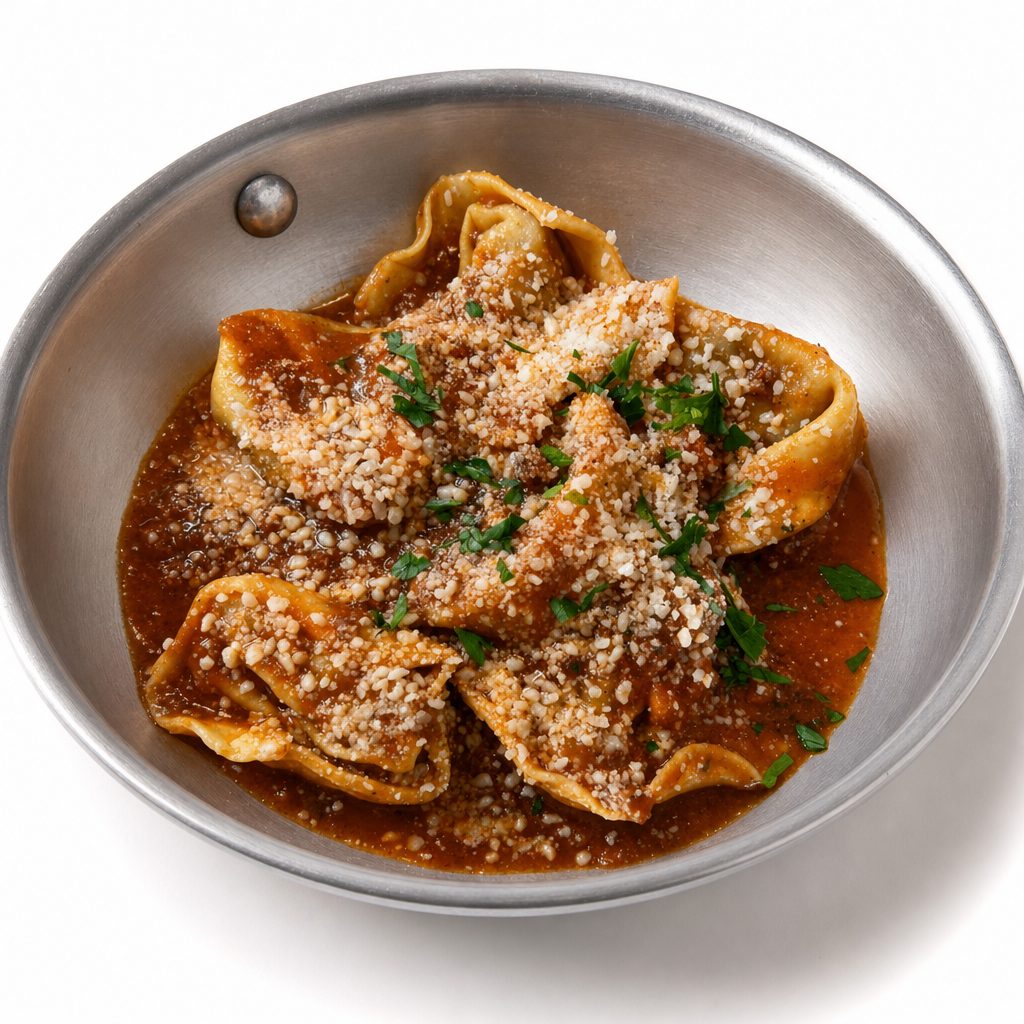 Veal and Mortadella Tortellini.