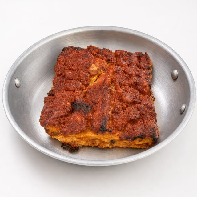 Tray of Bolognese.