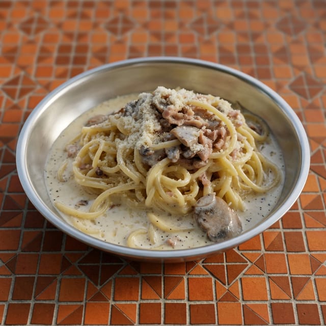 Spaghetti Carbonara.