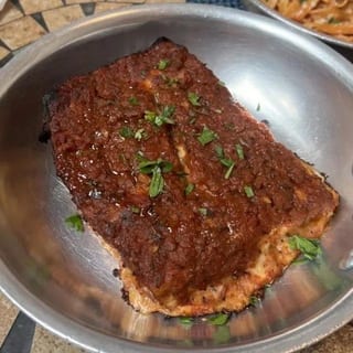 Sicilian (Spicy) Eggplant Lasagna (v)